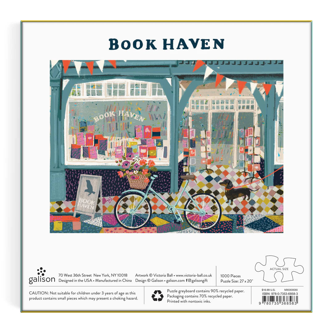 Book Haven 1000 Piece Jigsaw Puzzle