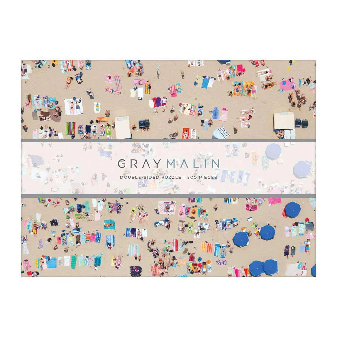 Gray Malin The Beach Two-sided 500 Pieces Puzzle