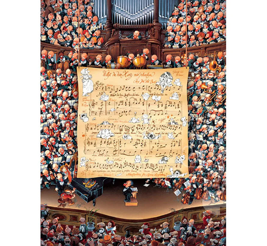 Score, Cartoon Classics, 1000 Pieces Puzzle