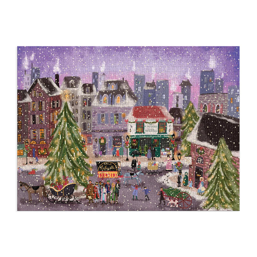 Joy Laforme Christmas Square 1000 Piece Puzzle