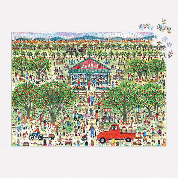 Michael Storrings Apple Pickin' 1000 Piece Puzzle