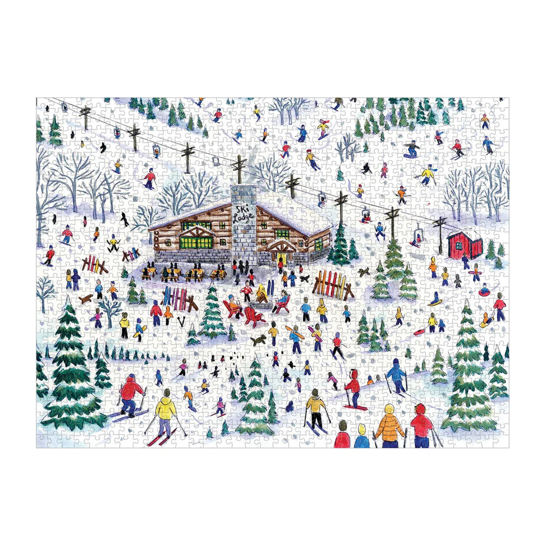 Michael Storrings Apres Ski 1000 Piece Jigsaw Puzzle