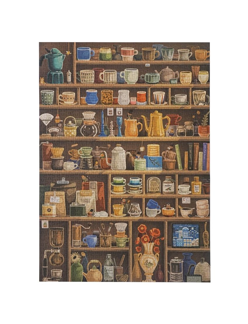 More Coffee Please - 1000 Pieces - Jigsaw Puzzle