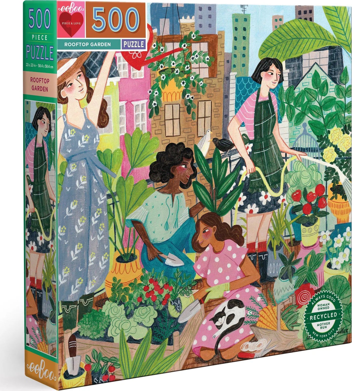 Rooftop Garden 500 Piece Puzzle