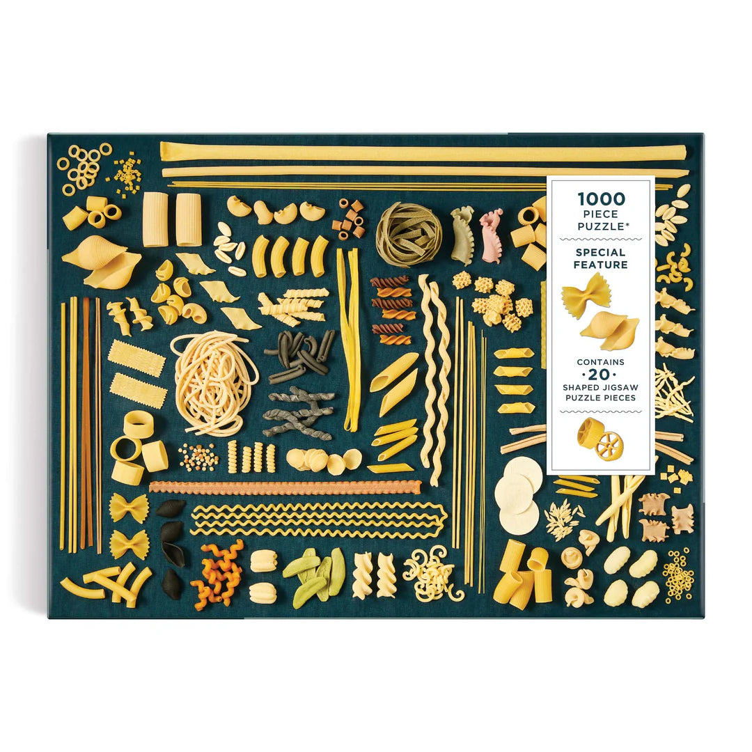 The Art of Pasta 1000 Piece Puzzle with Shaped Pieces