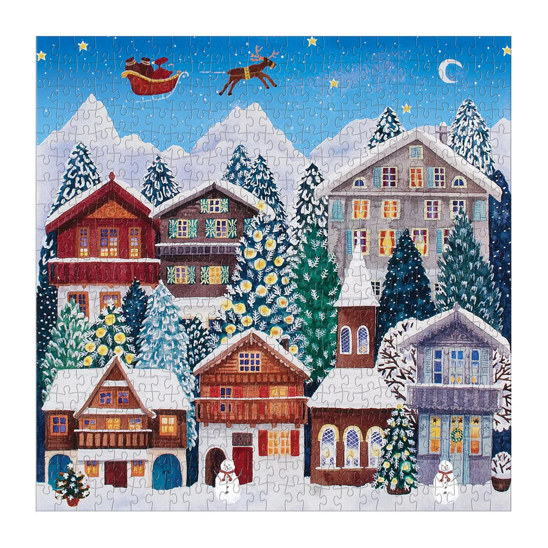 Yuletide Village 500 Piece Puzzle